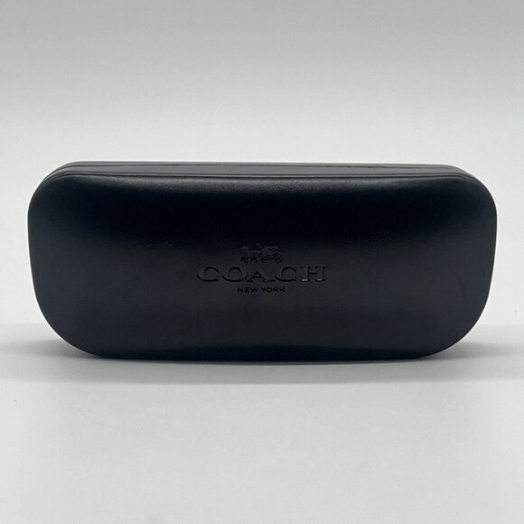 Coach New York Black Eyeglasses Sunglasses Clamshell Hard Case - Picture 6 of 6